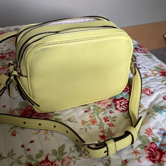 EUC Kate Spade Mulberry Street Pyper yellow lemon spring crossbody bag - Picture 2 of 8